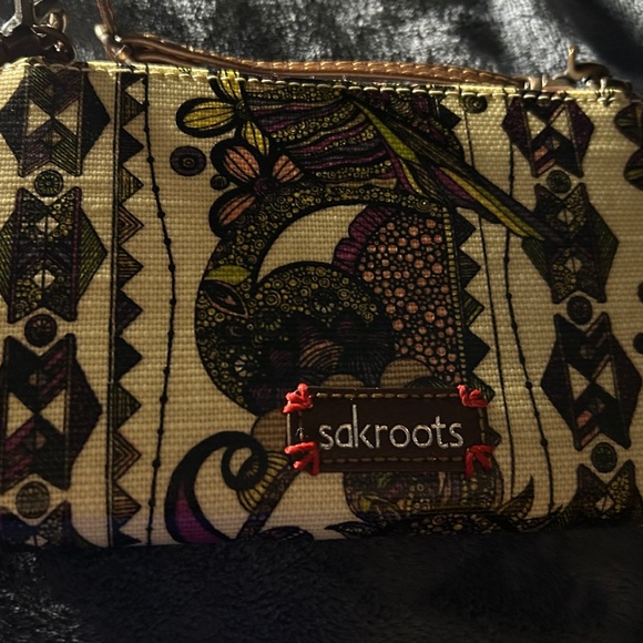 Sakroots Owl Crossbody Wrislet - Picture 1 of 3